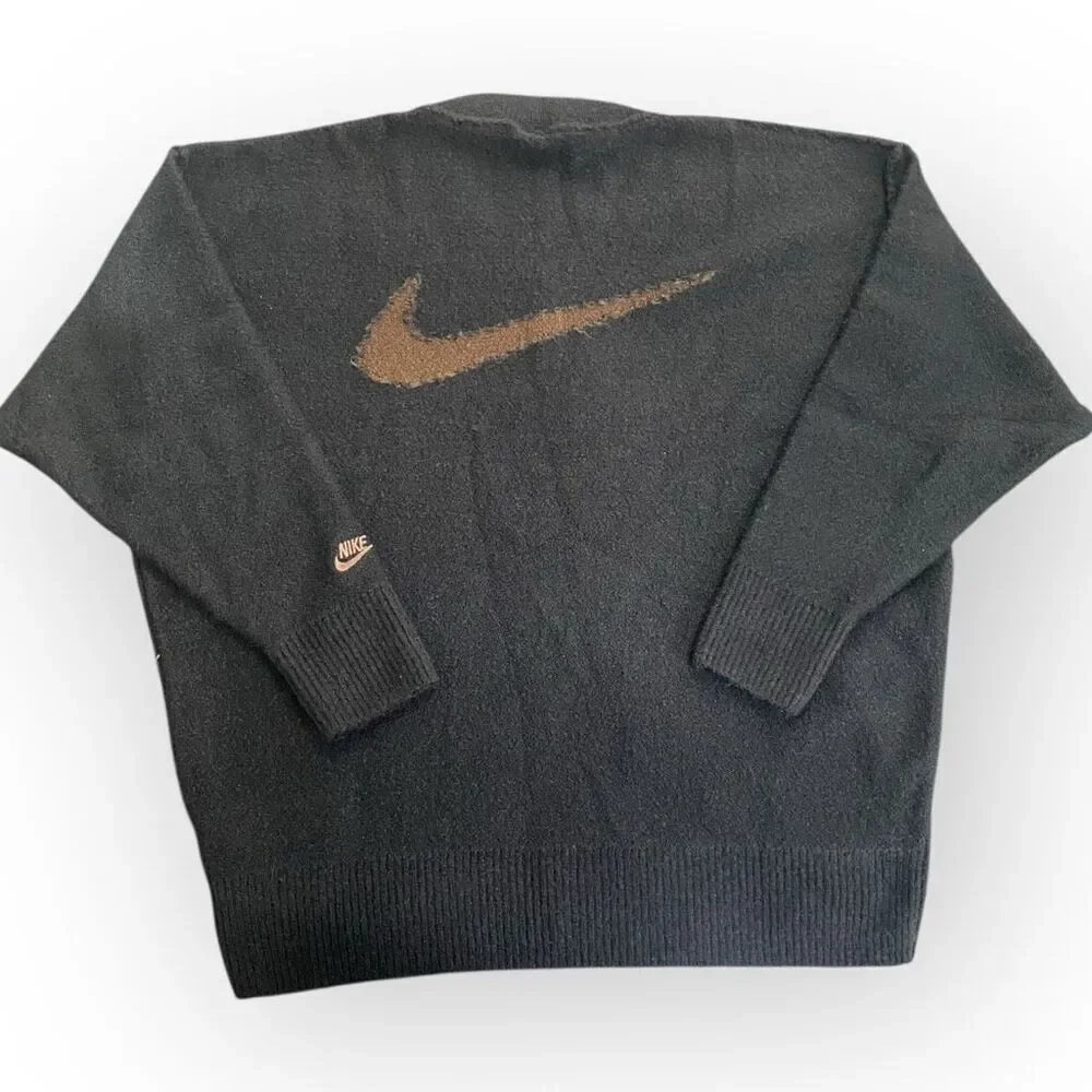 Nike Sportswear Tech Pack Knit Sweater Oversized Fit FB7809-010 Mens size L New